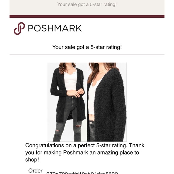 BLACK COZY KNIT LONG SWEATER CARDIGAN WITH POCKETS - Picture 3 of 8